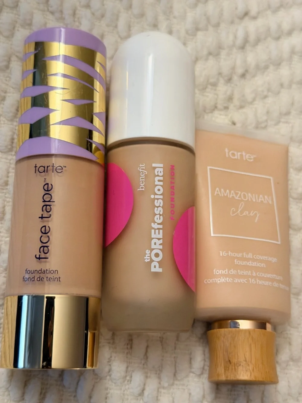 🤍Tarte & Benefit Cosmetics Best Sellers Foundation Bundle 🤍